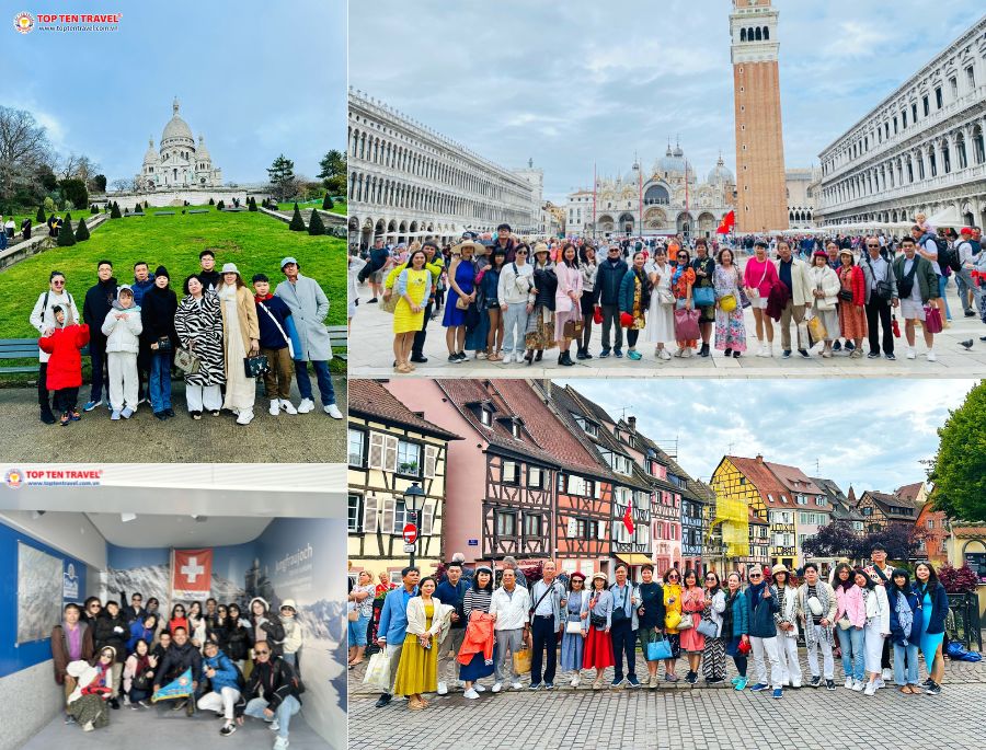 Tour Châu Âu Mùa Tulip: Đức - Hà Lan - Bỉ - Pháp - Thụy Sĩ