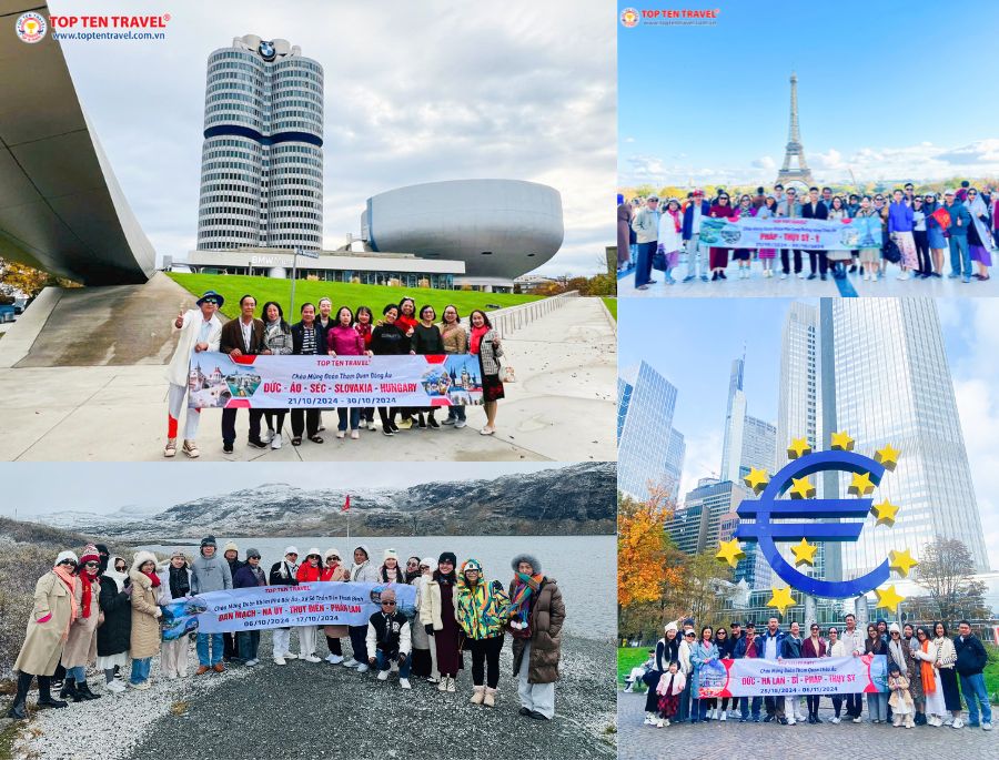 Tour Châu Âu Mùa Tulip: Đức - Hà Lan - Bỉ - Pháp - Thụy Sĩ