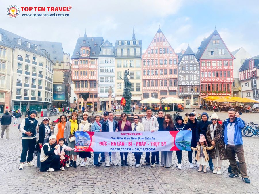 Tour Châu Âu Lễ 30/04: Đức - Hà Lan - Bỉ - Pháp - Thuỵ Sỹ 9N9D