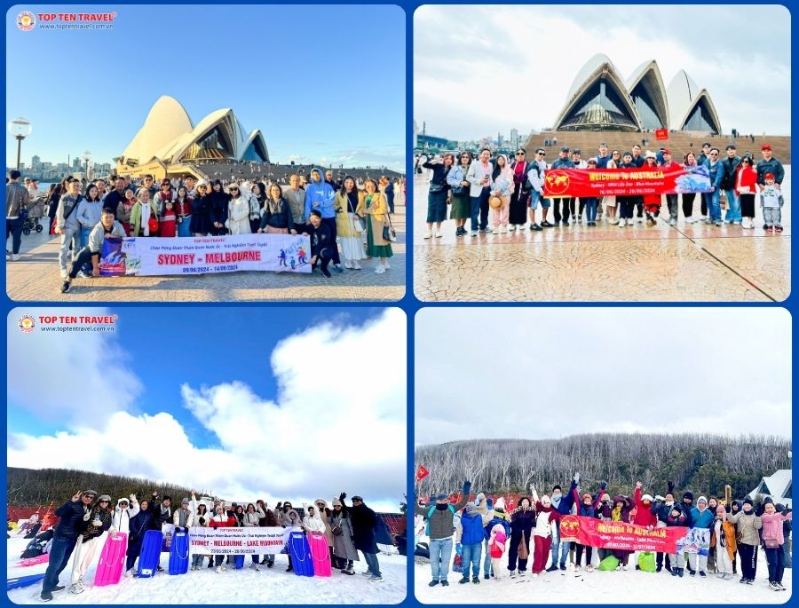 Du Lịch Úc Trượt Tuyết Mùa Hè: Sydney - Melbourne | 6N6D