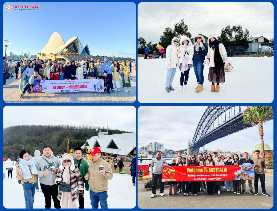 Du Lịch Úc Trượt Tuyết Mùa Hè: Sydney - Melbourne | 6N6D
