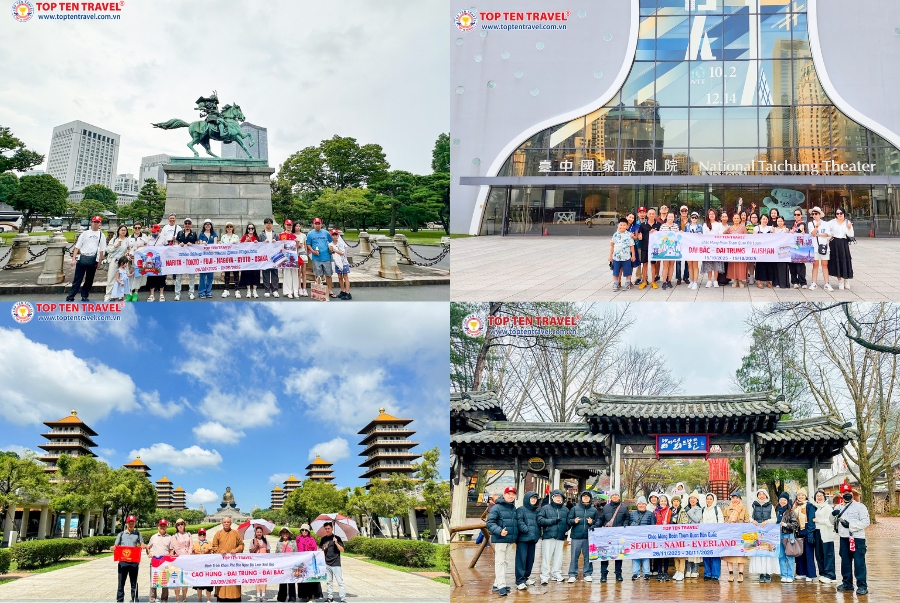 Du lịch Đài Loan: Đài Bắc - Đài Trung - Alishan 5N4D