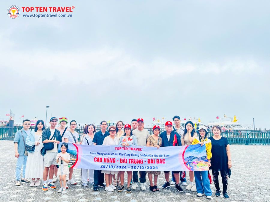 Tour Đài Loan: Cao Hùng - Đài Trung - Đài Bắc 5N4D