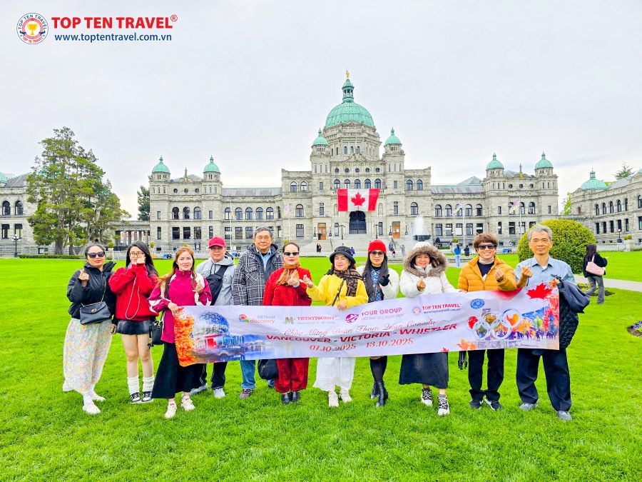 Tour Du Lịch Canada Liên Tuyến Đông Tây