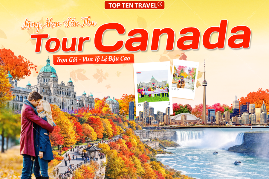 Tour Du Lịch Canada Liên Tuyến Đông Tây