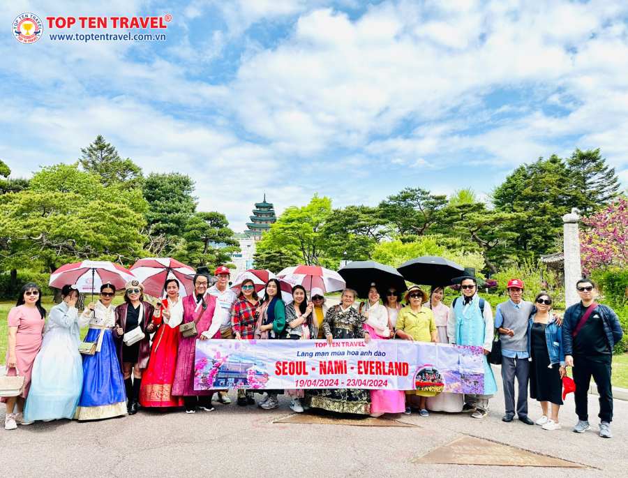 Tour Hàn Quốc Giá Tốt 2025: Seoul - Nami - Everland
