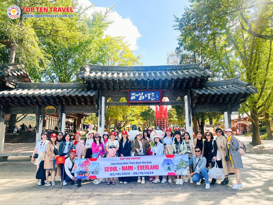 Tour Hàn Quốc: Seoul - Nami - Everland - Namsan 5N4D (VNA)