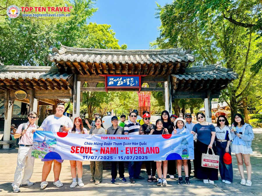 Tour Hàn Quốc: Seoul - Nami - Everland - Namsan 5N4D (VNA)