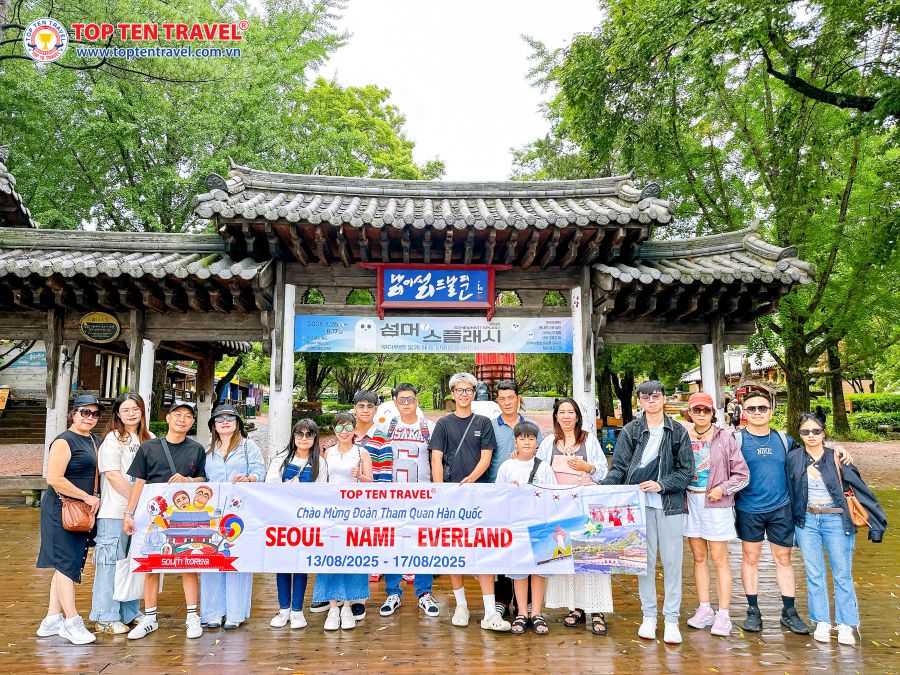 Tour Hàn Quốc: Seoul - Nami - Everland - Namsan 5N4D (VNA)