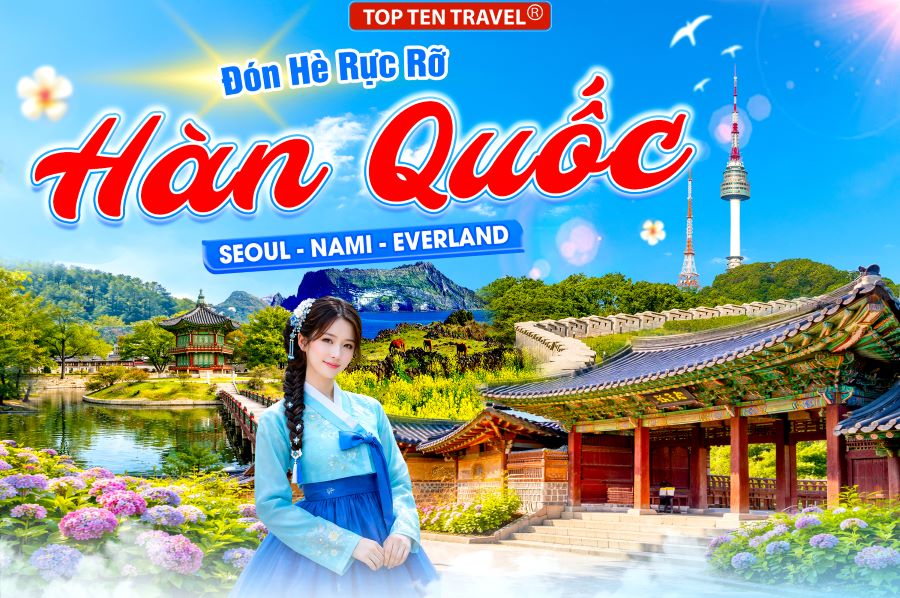 Tour Hàn Quốc: Seoul - Nami - Everland - Namsan 5N4D (VNA)
