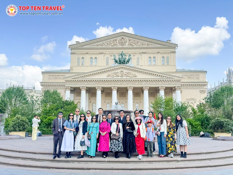 Tour du lịch Nga: Moscow - Saint Petersburg