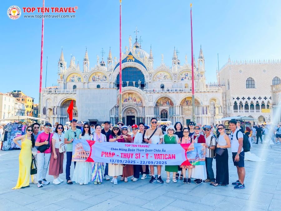 Tour Châu Âu: Hà Lan - Đức - Lux - Pháp - Bỉ 10N9D