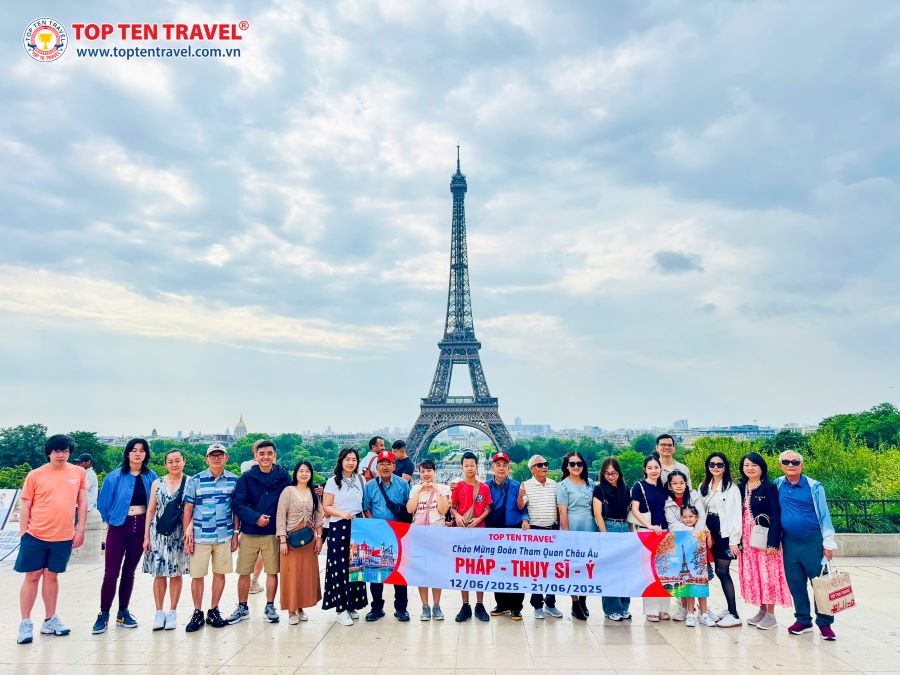 Tour Châu Âu: Hà Lan - Đức - Lux - Pháp - Bỉ 10N9D