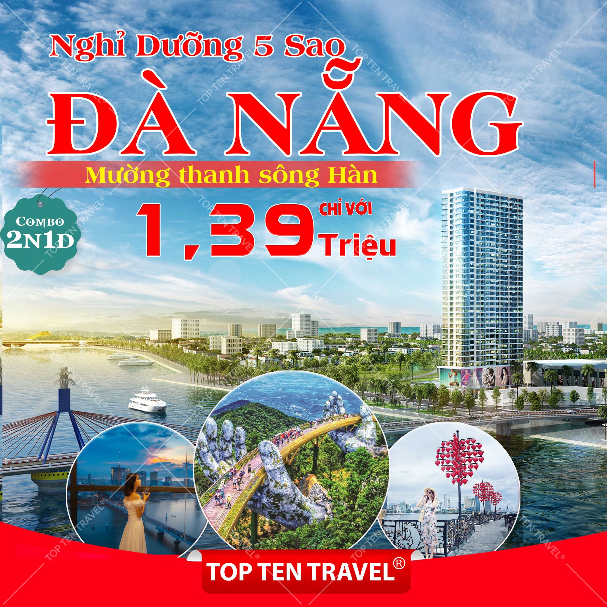 Combo Đà Nẵng 2023: Mường Thanh Sông Hàn 5 Sao Cao Cấp