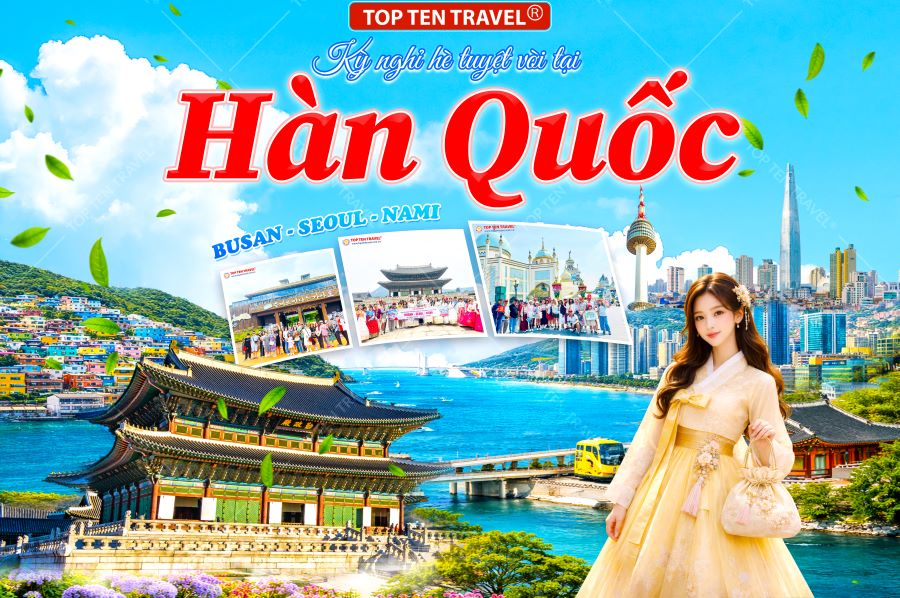 Du Lịch Hàn Quốc: Busan - Seoul 6N5D