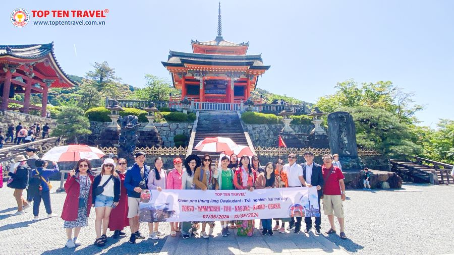 Tour Nhật Bản CDV: Narita - Tokyo - Hakone - Kyoto - Osaka 6N5D