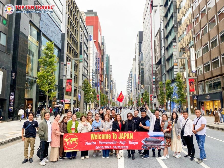 Tour Nhật Bản CDV: Narita - Tokyo - Hakone - Kyoto - Osaka 6N5D