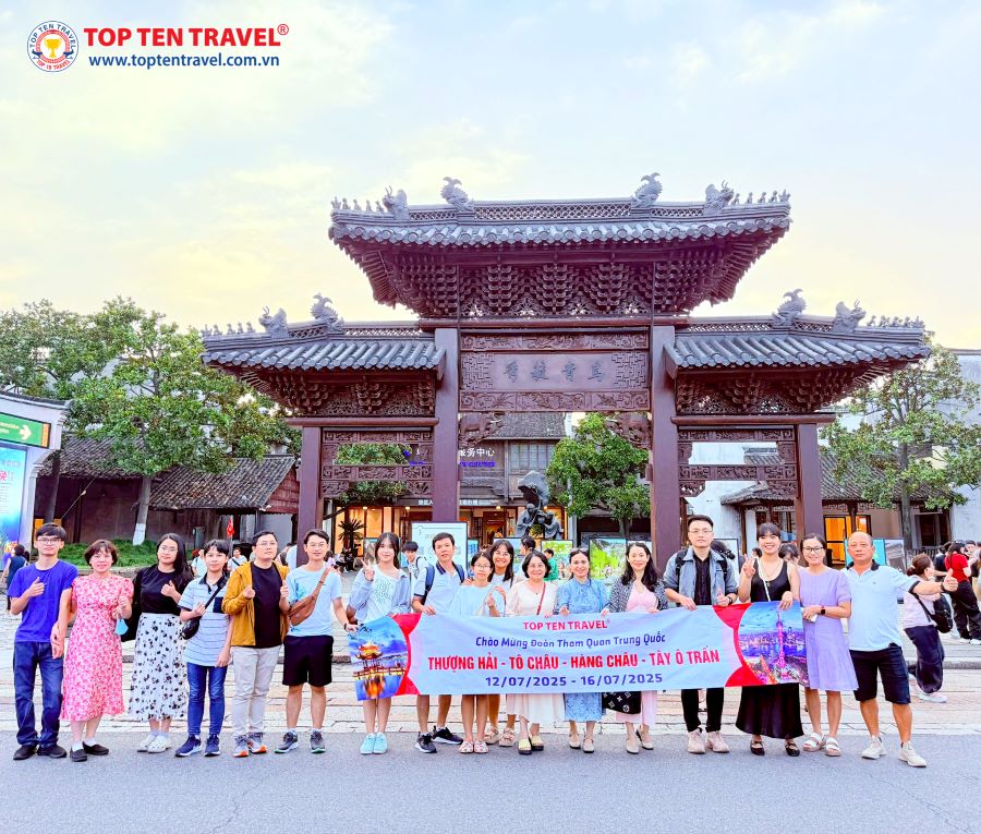 Tour Trung Quốc Khám Phá Thượng Hải Lễ 30/4: Ô Trấn - Disneyland