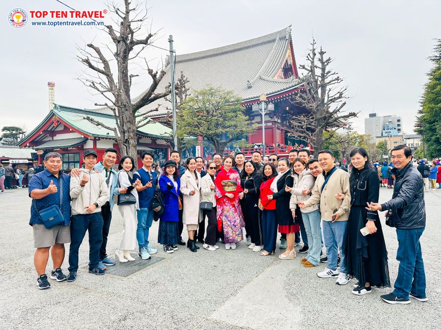 Tour Nhật Bản Giá Tốt: Osaka - Kyoto - Tokyo (No Shop)