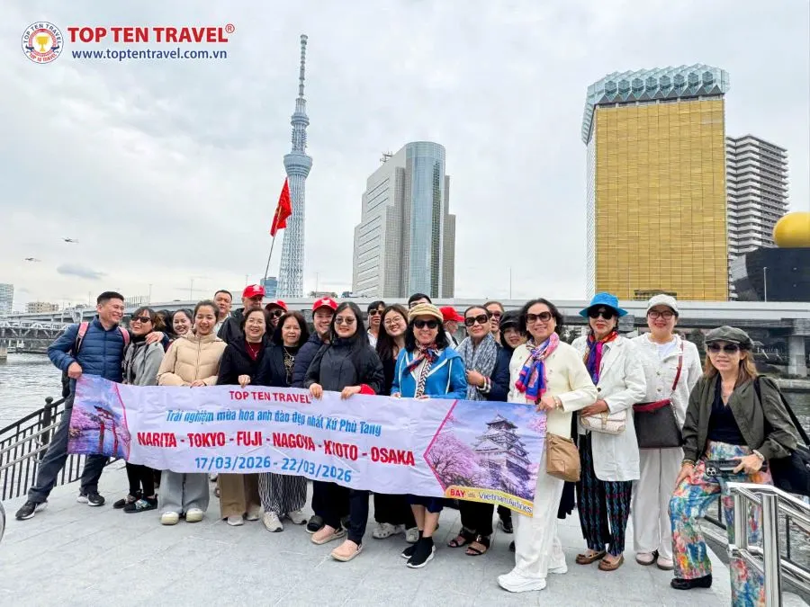 Tour Nhật Bản Lễ 2/9 Mùa Hoa Hướng Dương 6N5D