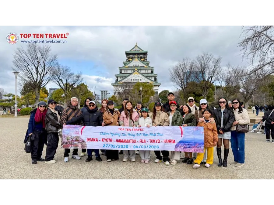 Tour Nhật Bản Lễ 2/9 Mùa Hoa Hướng Dương 6N5D