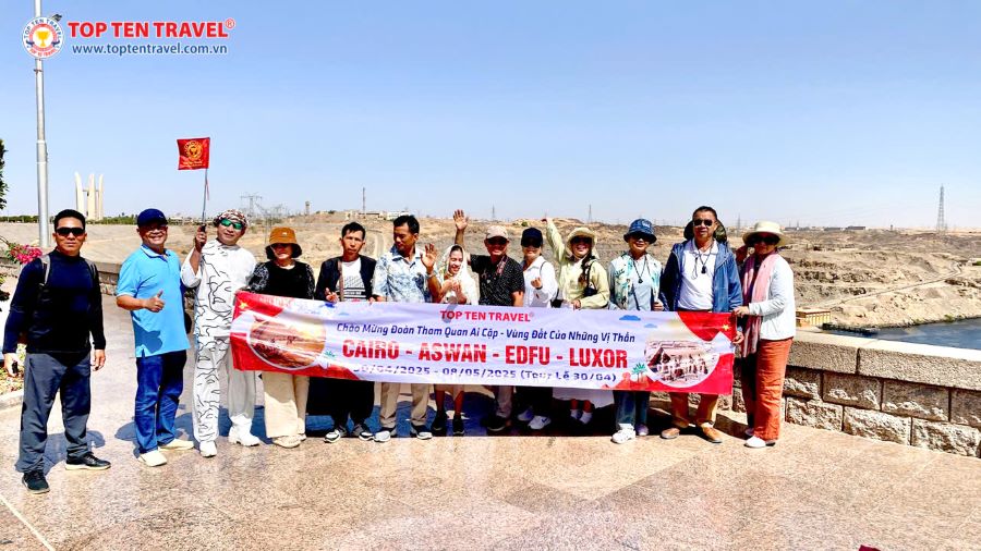 Tour Ai Cập Lễ 30/4: Cairo - Aswan - Luxor - Hurghada