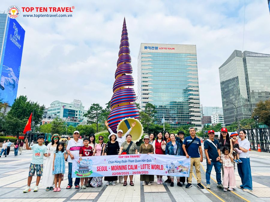 Tour Hàn Quốc: Seoul - Namsan - Lotte World 5N4D