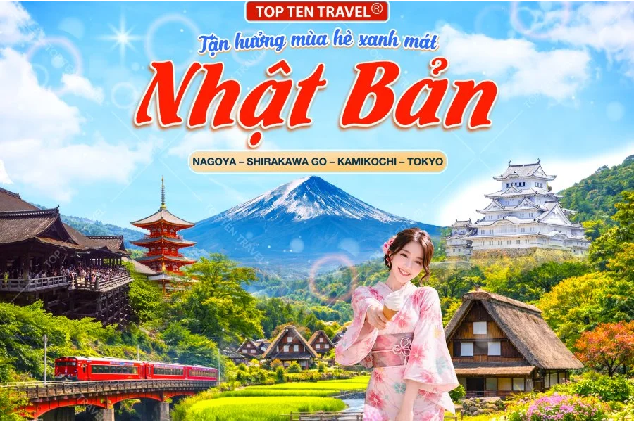 Tour Nhật Bản Khám Phá Làng Shirakawago