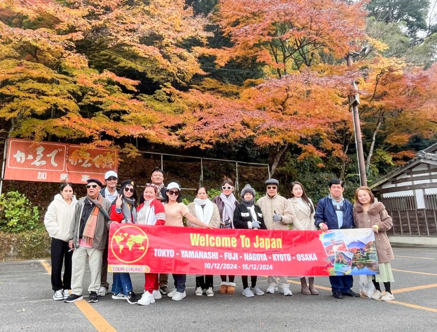 Tour Nhật Bản Mùa Thu: Nagoya - Kamikochi - Yamanashi - Phú Sĩ - Tokyo