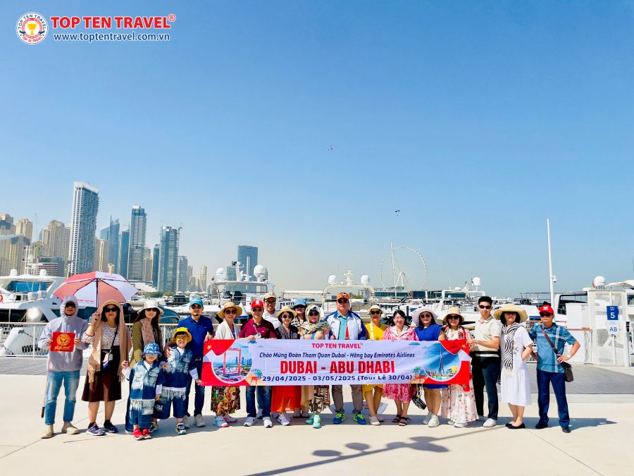 Tour du lịch Dubai - Abu Dhabi Lễ 30/04 | 5N4D