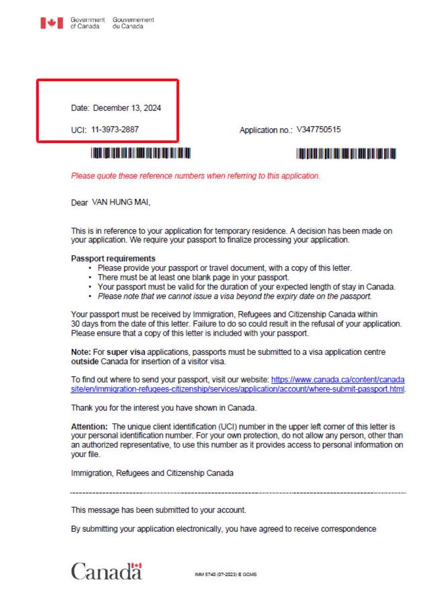 Thị Thực Công Tác Canada