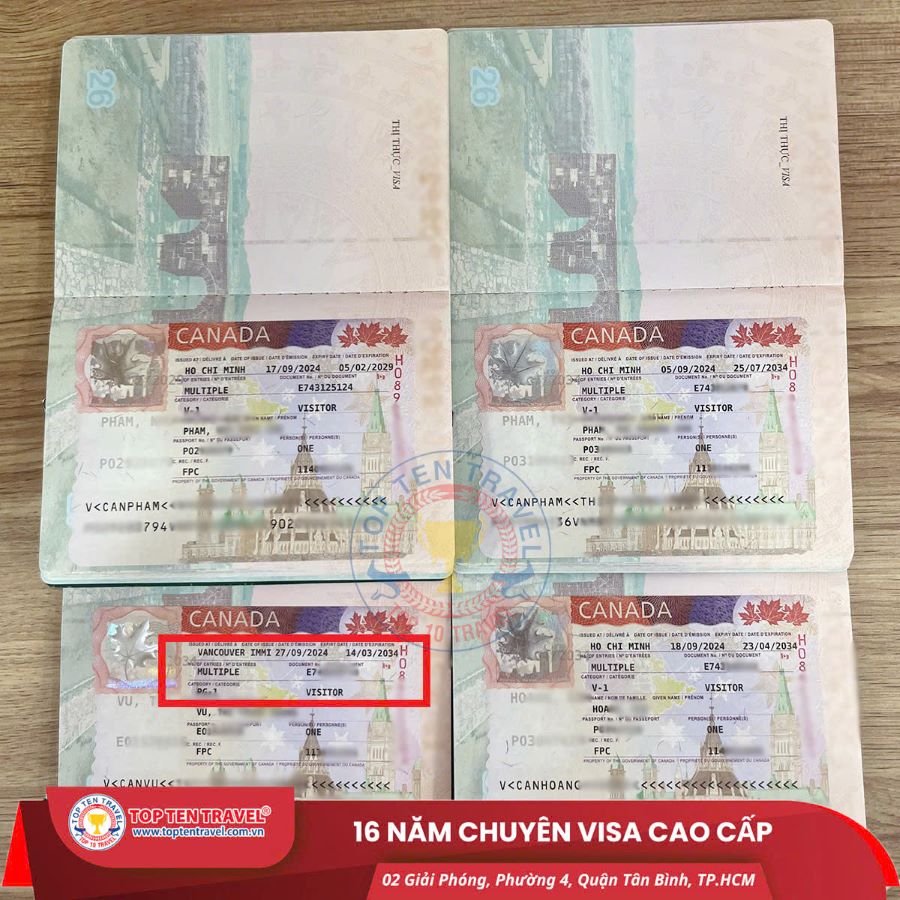 Thị Thực Thăm Thân Canada