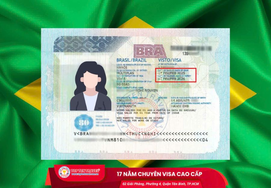 Thị Thực Du Lịch Brazil