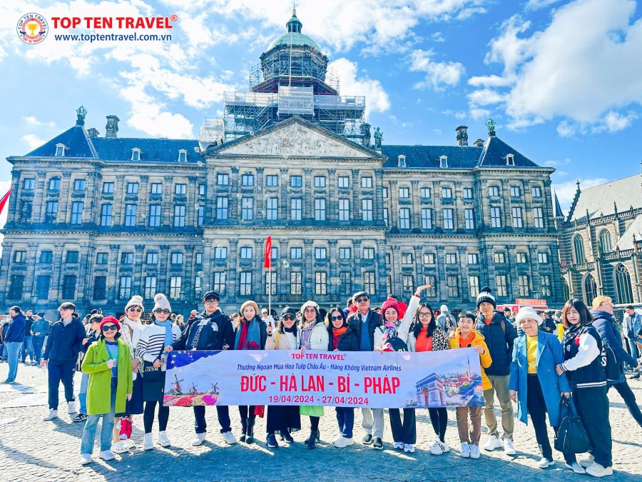 Tour Châu Âu Giá Tốt: Đức - Hà Lan - Bỉ - Pháp 9N8D