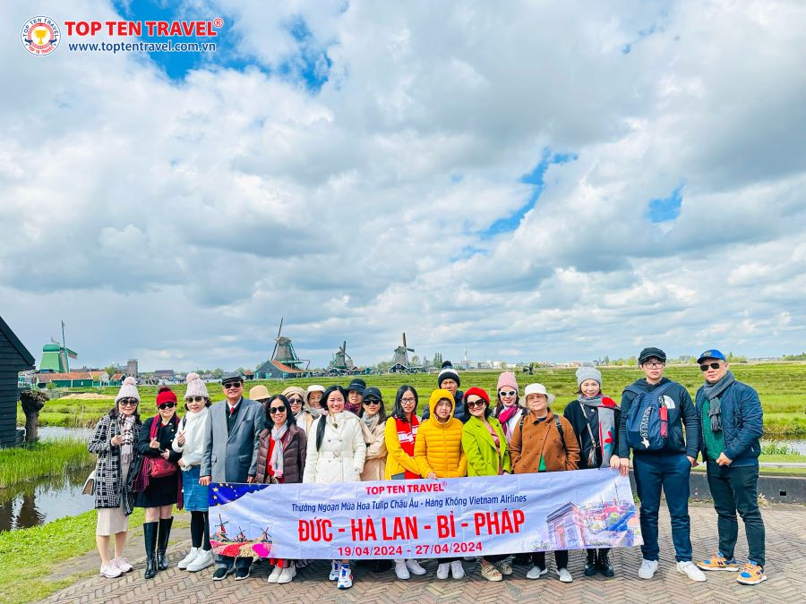 Tour Châu Âu Giá Tốt: Đức - Hà Lan - Bỉ - Pháp 9N8D