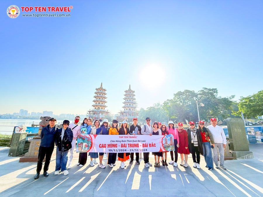 Tour Đài Loan Giá Tốt: Cao Hùng - Đài Trung - Đài Bắc 5N4D