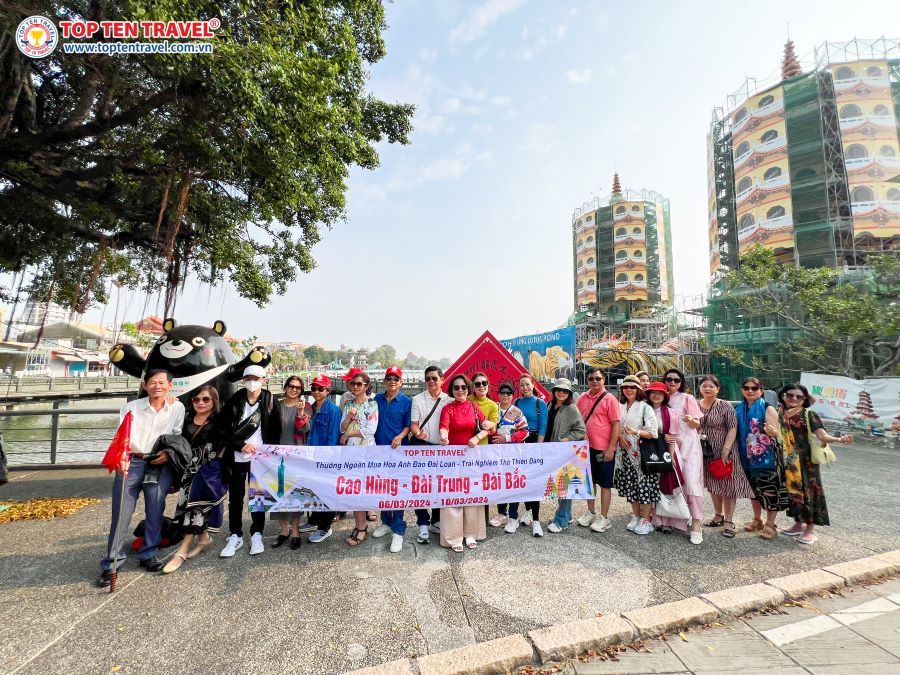 Tour Đài Loan Giá Tốt: Cao Hùng - Đài Trung - Đài Bắc 5N4D