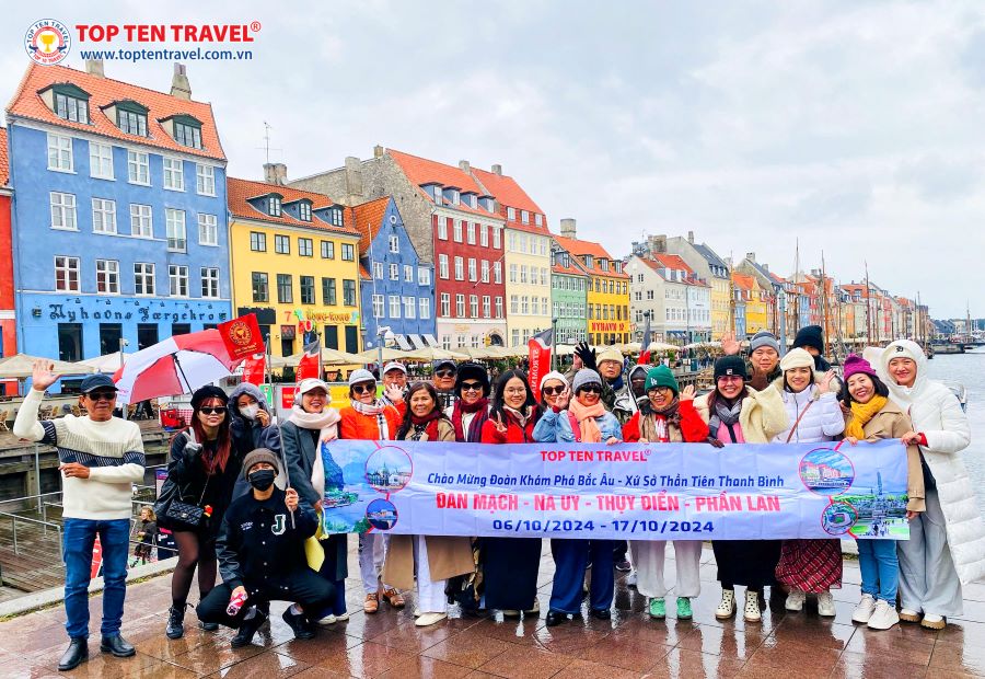 Tour du lịch Bắc Âu Giá Tốt 10N9D