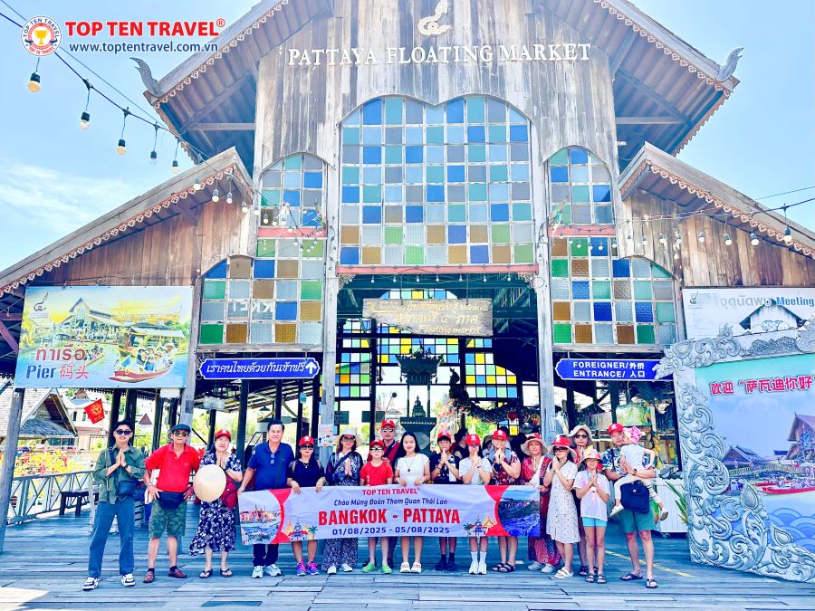 Du Lịch Thái Lan Bay 5 Sao: Bangkok - Pattaya - Suanthai - Muang Boran - Wat Arun | 5N4D