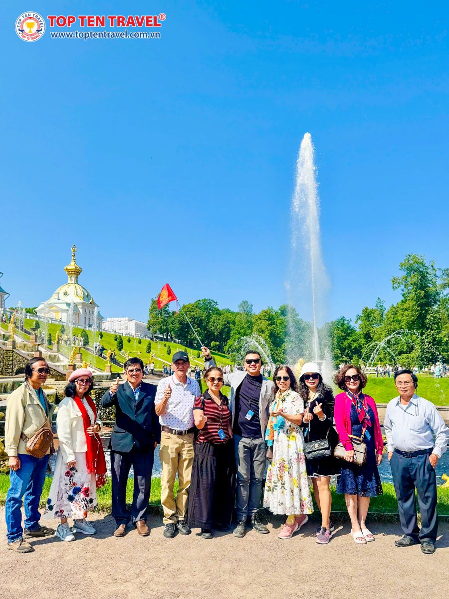 Tour du lịch Nga: Moscow - Saint Petersburg
