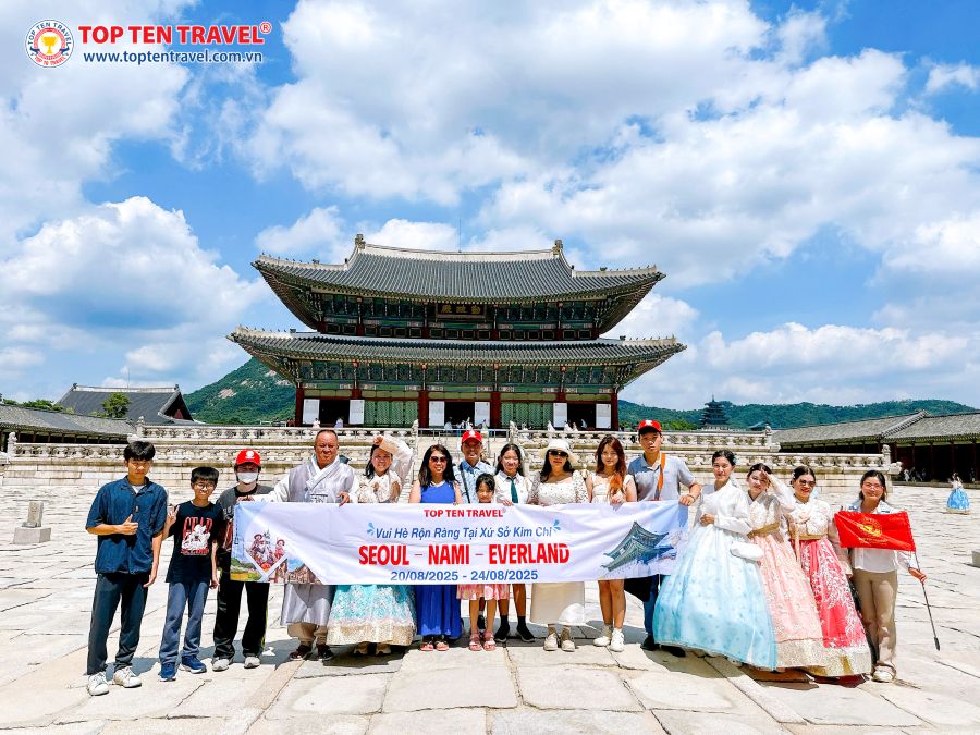 Tour Hàn Quốc du xuân 2026: Seoul - Nami - Everland 5N4Đ