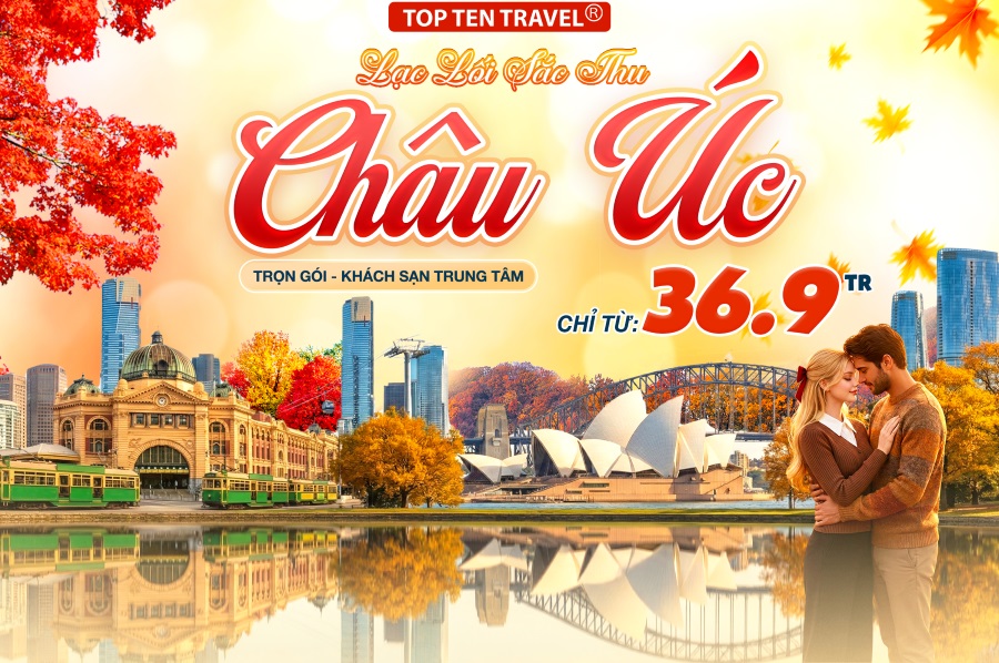 Tour Du Lịch Úc Mùa Thu: Sydney - Melbourne | 6N6D