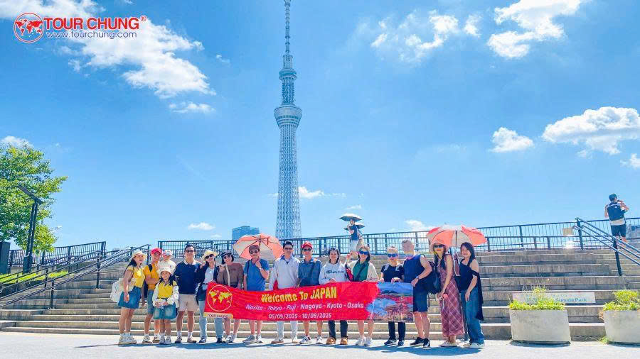 Tour Nhật Bản Lễ 30/04: Narita - Tokyo - Yamanashi - Nagoya - Osaka