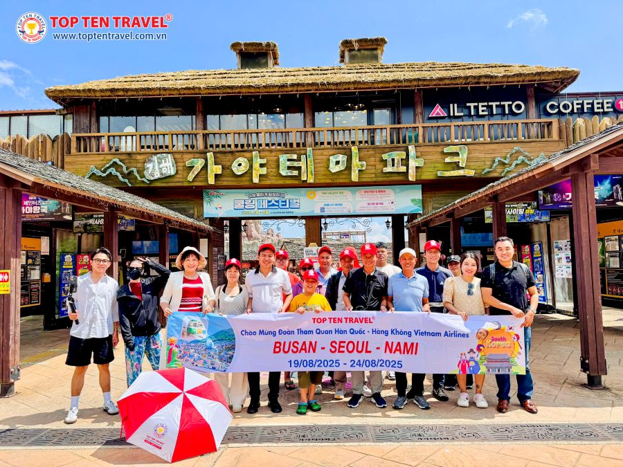Tour Hàn Quốc Lễ 30/04: Busan - Seoul - Nami 6N5D