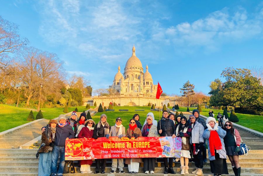 Tour Du lịch Châu Âu Mùa Hè: Pháp - Thụy Sĩ - Ý 10N9D