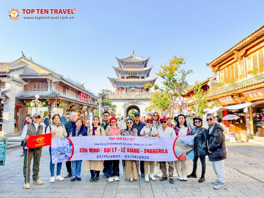 Tour Du lịch Trung Quốc Lễ 30/04: Côn Minh - Đại Lý - Lệ Giang
