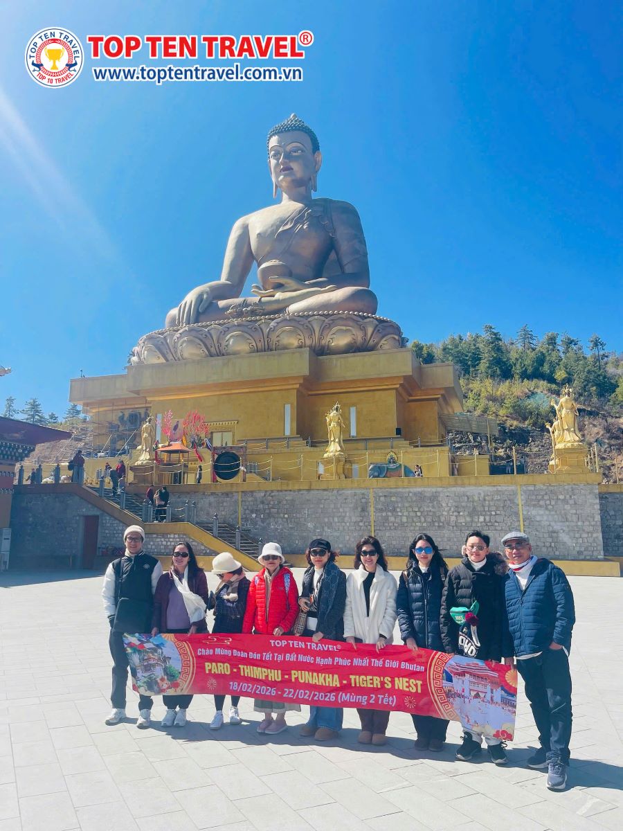 Tour Du Lịch Bhutan: Paro - Thimphu - Punakha 5N4D