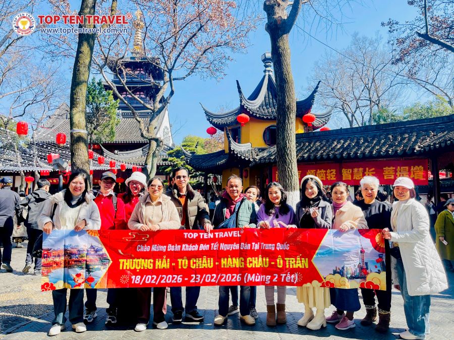 Tour Trung Quốc Bay VNA: Thượng Hải - Hàng Châu - Bắc Kinh 7N6D