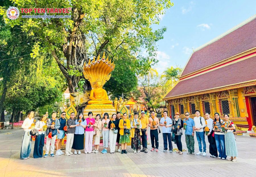 Tour du lịch Lào: Vientiane – Luang Prabang – Muang Fuang 5N4D