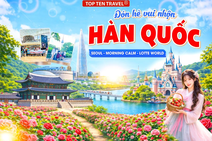 Tour Hàn Quốc: Seoul - Morning Calm - Lotte World 5N4D